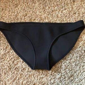 Navy triangl bikini bottoms